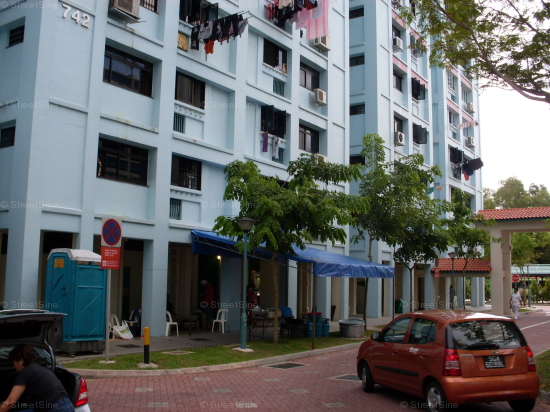 Blk 742 Tampines Street 72 (Tampines), HDB 4 Rooms #107262
